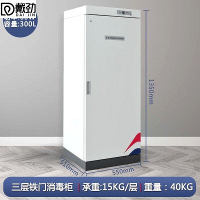 戴劲现金图书消毒柜文件档案臭氧消毒紫外线杀菌机300L铁门+紫外线