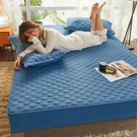 家柏饰(CORATED)夹棉床笠罩单件防水隔尿透气床垫防尘罩加厚保护套四季通用