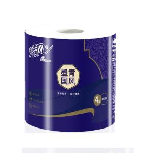 清风(Breeze) 4层140克 8卷 A208JH 卷纸 (计价单位:提) 蓝色