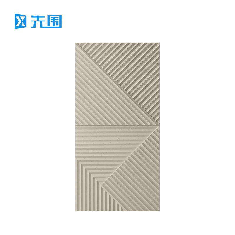 先围 墙面砖装饰板 600*1200*20mm浅水泥灰 片