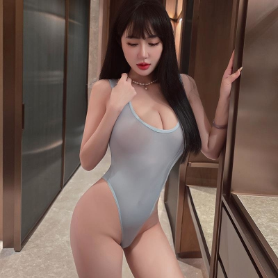 长夜漫漫情趣内衣性感开档连体衣冰丝吊带激情装制服诱惑床上