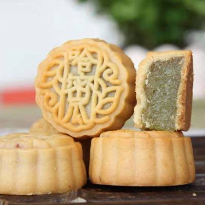 现做直销独立包装迷你水果小月饼广式五仁凤梨豆沙黑芝麻多口味月饼