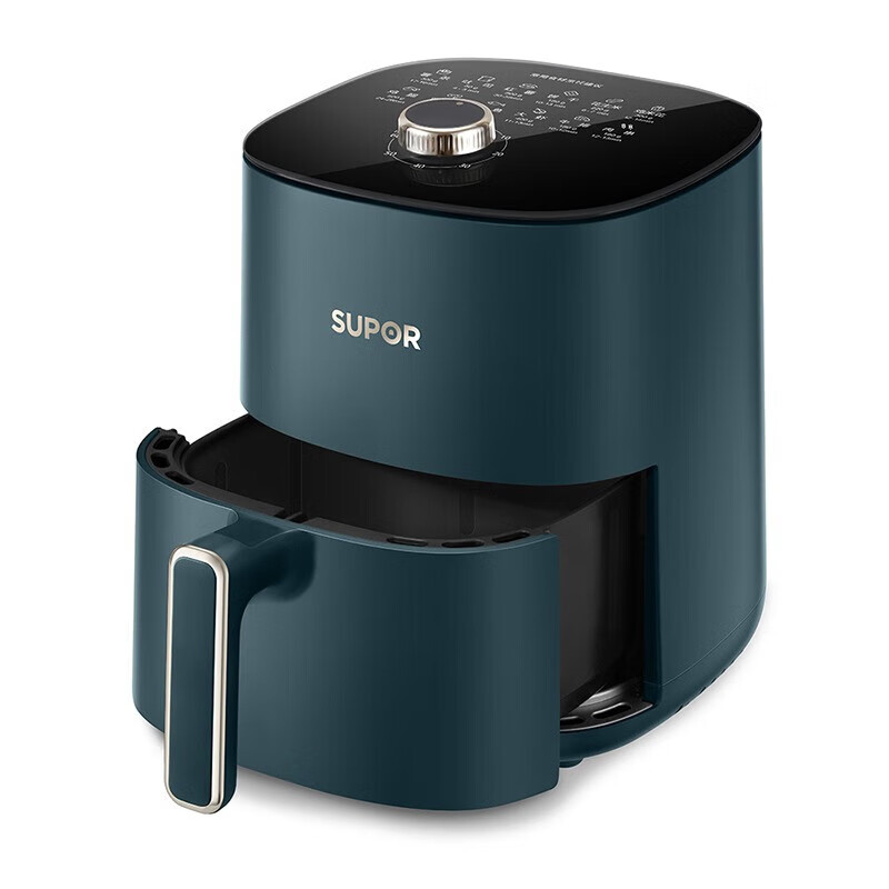 苏泊尔(SUPOR)3.5升大容量1400W大功率360度热风循环蒸汽补水空气炸锅KJ30D837
