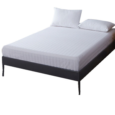 甘柔美缎条全棉床笠200*120*20cm 床