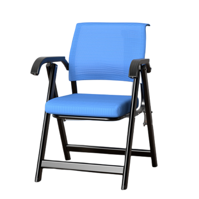 易企采 办公椅会议椅舒适久坐宿舍学习靠背员工折叠凳子电脑椅麻将培训椅