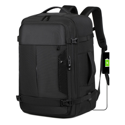 大容量商务旅行出差通勤夜光防水干湿分离鞋仓扩容扩展充电脑背包_482