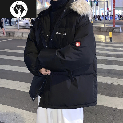HongZun冬季棉衣男韩版潮流宽松2020年新款外套休闲chic学生加厚棉服潮牌棉衣