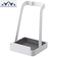 日式家用厨房放锅盖的架子厨具汤勺收纳架创意简约菜板坐式置物架 三维工匠