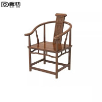 戴劲靠背椅配套桌椅单人坐椅家用木凳商用办公椅功夫泡茶椅 卷书椅
