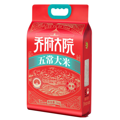 金福乔府大院 乔府醇香 五常大米5kg