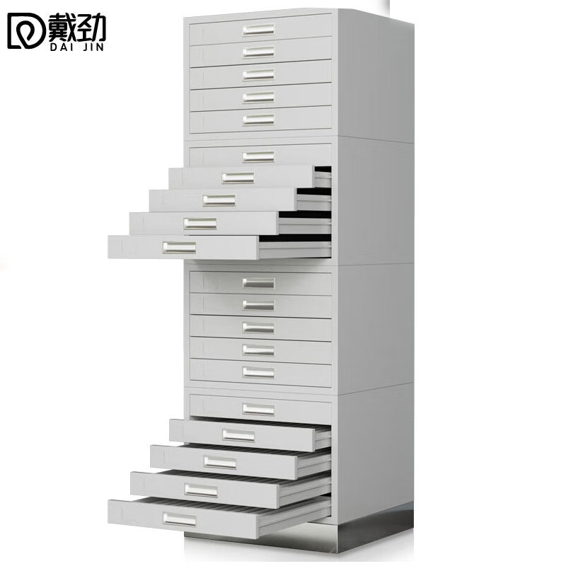 戴劲病理蜡块柜组织切片柜玻片存储柜医院晾片储存柜标本柜四节蜡块柜