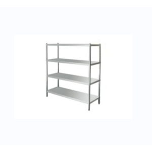 四层焊接平板货架1200*500*1550 304不锈钢材质厚度1.0mm纯不锈钢平板货架简易多用途置物架