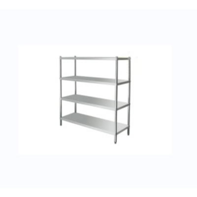 四层焊接平板货架1200*500*1550 304不锈钢材质厚度1.0mm纯不锈钢平板货架简易多用途置物架