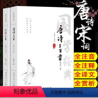 [正版]全注音唐诗三百首完整版全集宋词三百首全2册 小学生注音版儿童版一年级带拼音唐诗300首小学必背古诗三百首全集