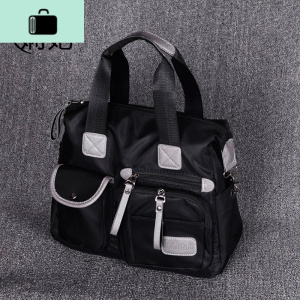 尼龙布女包手提包2019新款防水牛津布单肩斜挎包简约大容量旅行包NEW LAKE女斜挎包