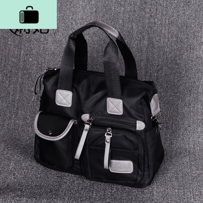 尼龙布女包手提包2019新款防水牛津布单肩斜挎包简约大容量旅行包NEW LAKE女斜挎包