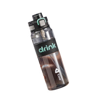 希乐塑料杯650ml户外便携耐用大容量墨黑XL-2450