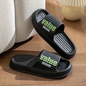 拖鞋男女居家室内外穿浴室防水加厚软底情侣凉拖鞋