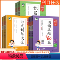 小学基础练-阅读真题精选60篇 一年级下 [正版]2024版53小学基础练一二三四五六年级下册语文积累与默写人教版语文阅