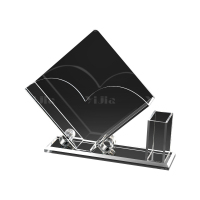 翌嘉YJ4123058 透明亚克力纸巾盒 透明心型 170*50*165