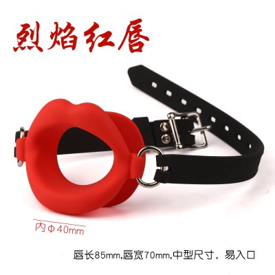 欢乐小鸟深喉SM女用调情硅胶口塞调教性工具口枷情趣用品用具床上烈焰红唇-[硅胶-口塞口枷