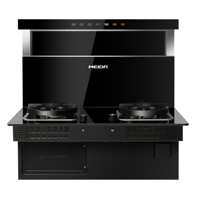 美大(MEIDA)嵌入式集成灶分体式F1Pro(2201H)分体式 燃气灶烟灶联动安装厨房烟灶套餐挥手智控 液化气
