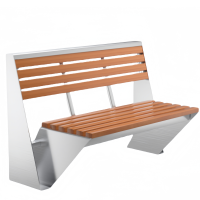 依韵珂不锈钢公园椅150*40*78cm把