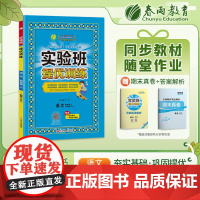 实验班提优训练 四年级上册 小学语文 人教版 2023年秋季新版教材同步课内基础课外阅读提优课外拓展阅读组合单元自主测评