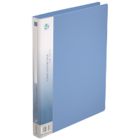 齐心(COMIX) AL151A-P A4 超坚固 蓝色 单长押夹 蓝色 单个装