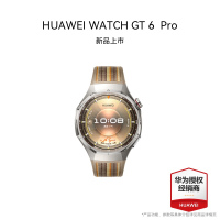 华为/HUAWEI WATCH GT 6 Pro 琥珀棕 46mm 全新骑行体验 21天超长续航 蓝宝石玻璃&钛合金 GT5Pro升级 华为智能手表