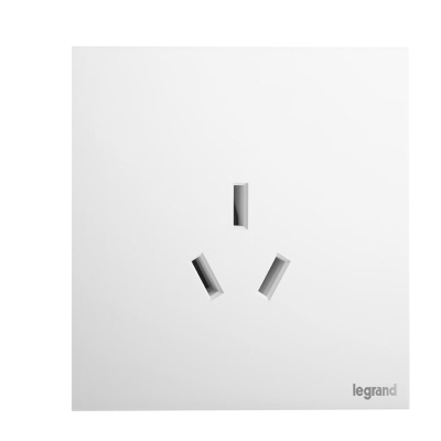 罗格朗/LEGRAND 明装薄款插座 明智Plus系列16A三孔插座 个