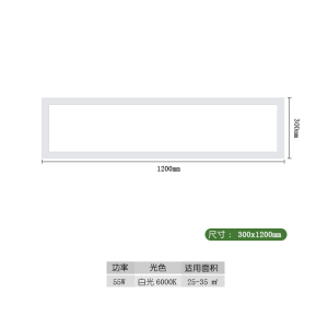 格瑞捷 LED平板灯(300*1200mm) 300*1200mm/55W 套