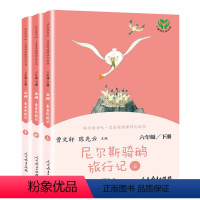 尼尔斯骑鹅旅行记 六年级下 [正版]快乐读书吧六年级下册鲁滨逊漂流记原著爱丽丝漫游奇境尼尔斯骑鹅旅行记人民教育出版社孙课