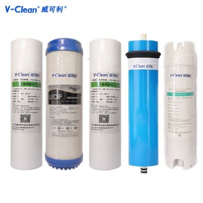 威可利 商用净水器滤芯通用套装 RO400 套