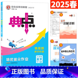 数学 人教版 九年级下 [正版]人教版 2025春典中点九年级下册数学R版同步训练习册 荣德基典点综合应用创新题单元测试