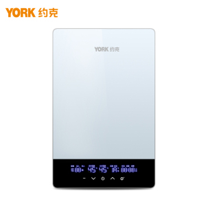 [商用即热]YORK约克即热式电热水器YK-F10恒温双模变频速热380v三相电淋浴机商用别墅大水量15KW