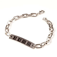 梦克拉 Mkela 钨金手链 长长久久 欧美风格 送自己