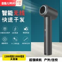 由魅(umay)充电型电吹风 智能恒温 无线吹风机 第四代户外旅行住校吹风筒RX-012A