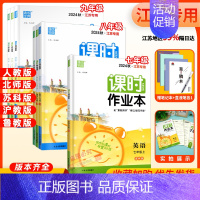 3本]语数英 江苏专用 九年级下 [正版]2024版通城学典初中课时作业本七八九年级789年数学语文英语物理化学政史上