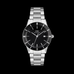 丹尼尔惠灵顿(Daniel Wellington)男士石英表轻奢简约经典百搭防水10ATM商务休闲表盘 Black