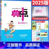 数学 人教版 六年级下 [正版]荣德基典中点六年级下册数学练习题人教版R 2025春小学典中点六年级下数学书同步训练习册