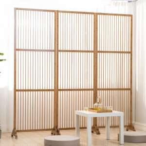 中式屏风遮挡装饰玄关客厅隔断现代简约移动实木屏风入户座屏