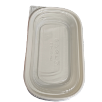 鑫扬赢 可降解方盒高透盖版 750ml 300套/件