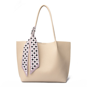 Ceba 高级感大容量托特包2023新款丝巾包包上班通勤手提包子母女包