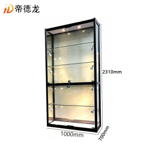 帝德龙 展示柜玻璃透明储物柜办公柜DX6 1000*700*2310mm