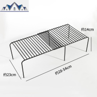 铁艺可伸缩橱柜分层收纳置物架厨房桌面碗碟架厨具调料分隔整理架 三维工匠