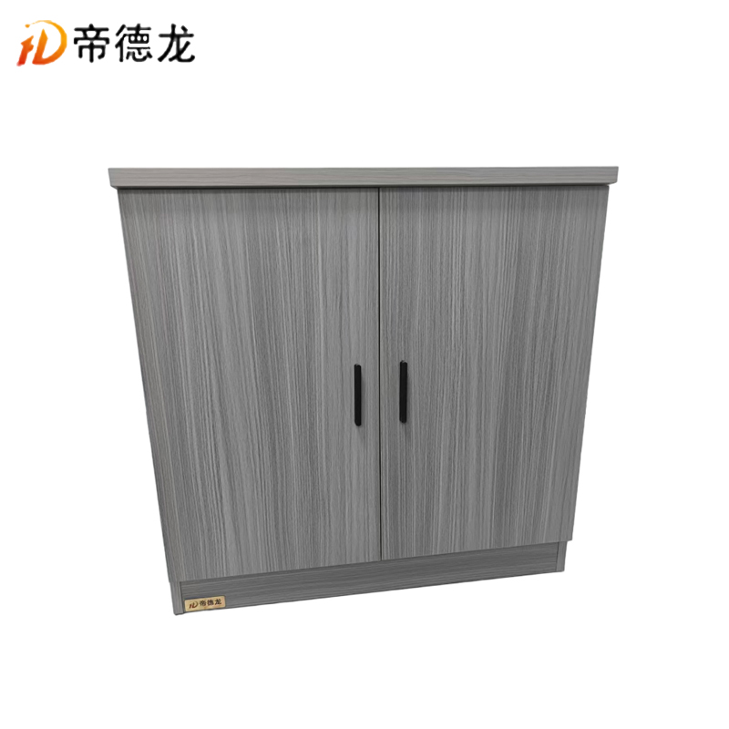 帝德龙储物柜家用收纳备餐柜办公室茶水柜两门三层800*500*780mm