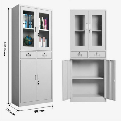 阜样 中二斗钢制文件柜 900*390*1850mm 台