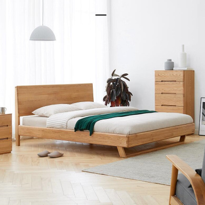 心业实木床XYCD1现代简约床 床垫组合 此产品单件不出售批量请联系客服(仅在线下销售,仅供安徽政府部门批量采购)