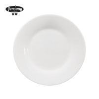 晏邦 密胺餐具 平盘 8寸 直径200*17mm 1个